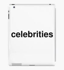 celebrities iPad Case/Skin