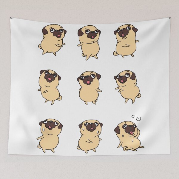 Item preview, flossing pug designed and sold by Lexthellamasart.