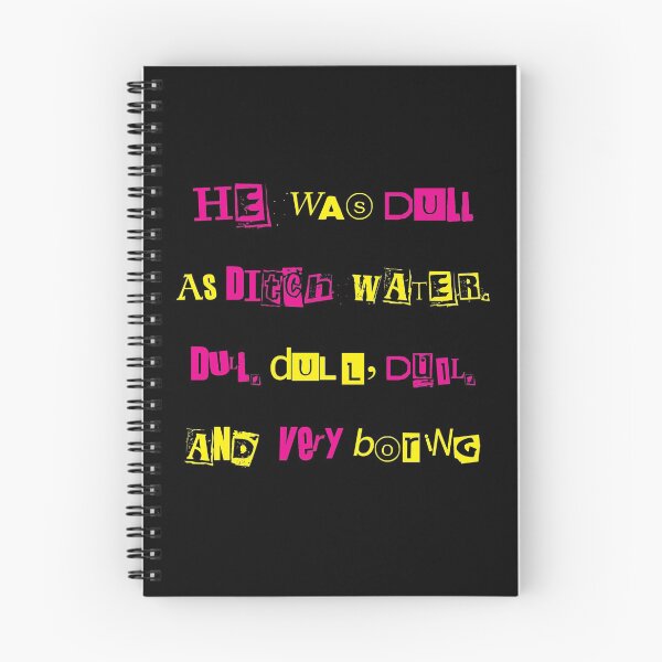 Item preview, Sue Mucklowe Quote: Dull as Ditchwater designed and sold by The-Keepers.