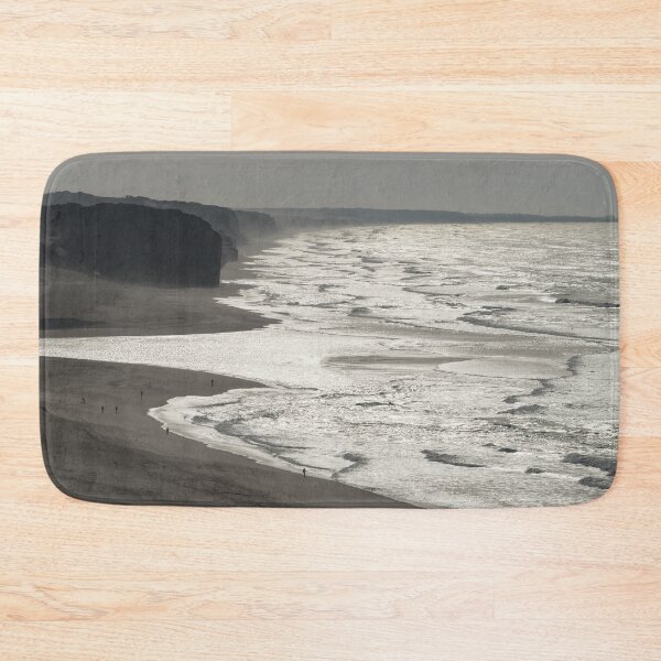 Item preview, Silver Coast - Misty Cliffs and Glossy Ocean at Foz do Arelho Portugal designed and sold by Georgia Mizuleva.