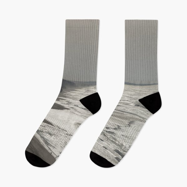 Item preview, Silver Coast - Misty Cliffs and Glossy Ocean at Foz do Arelho Portugal designed and sold by Georgia Mizuleva.