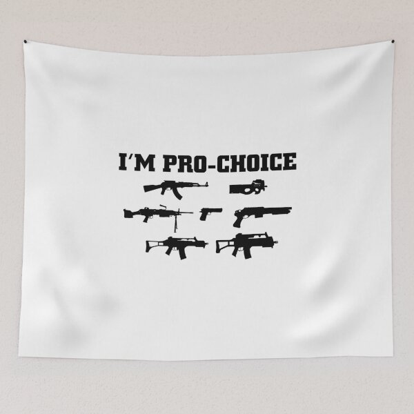 Item preview, I'm Pro-Choice Gun Advocacy 2nd Amendment Right design designed and sold by nikkidawn74.