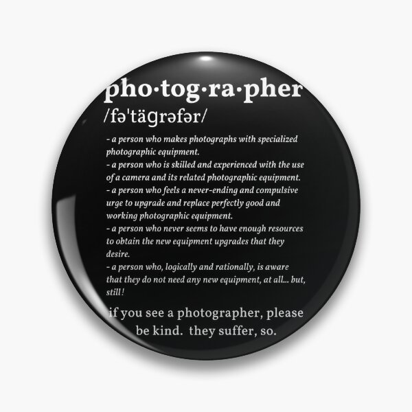 Item preview, Photographer Definition White Text designed and sold by TWMBDesigns.