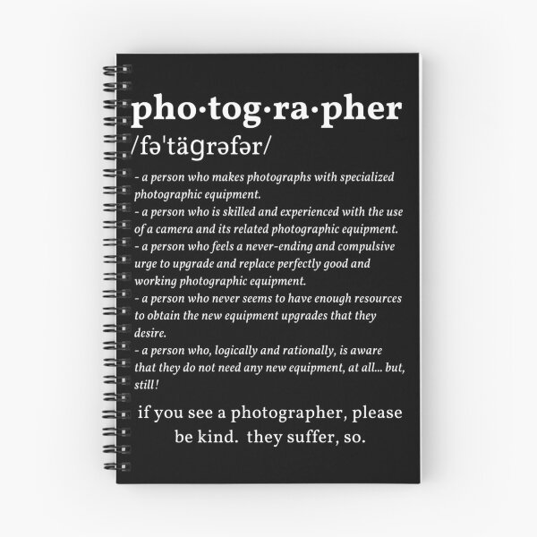 Item preview, Photographer Definition White Text designed and sold by TWMBDesigns.