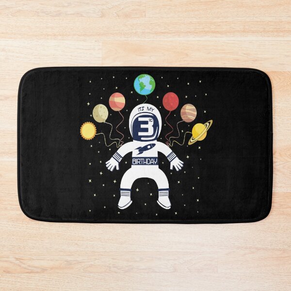 Item preview, It's My 3rd Birthday Astronaut 3 Years Old Space Theme graphic designed and sold by Grabitees.