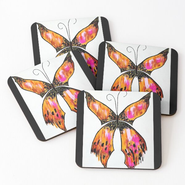 Item preview, Copper And Pink Butterfly designed and sold by Sue Goldberg.