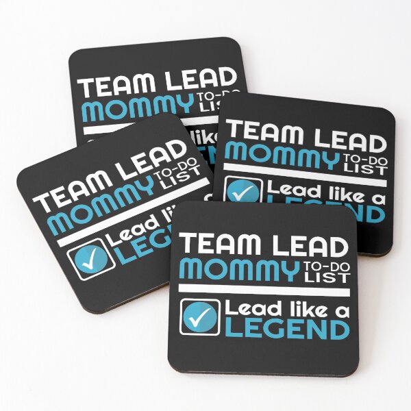 Item preview, Team Lead Mommy To Do List designed and sold by LifedankArt.