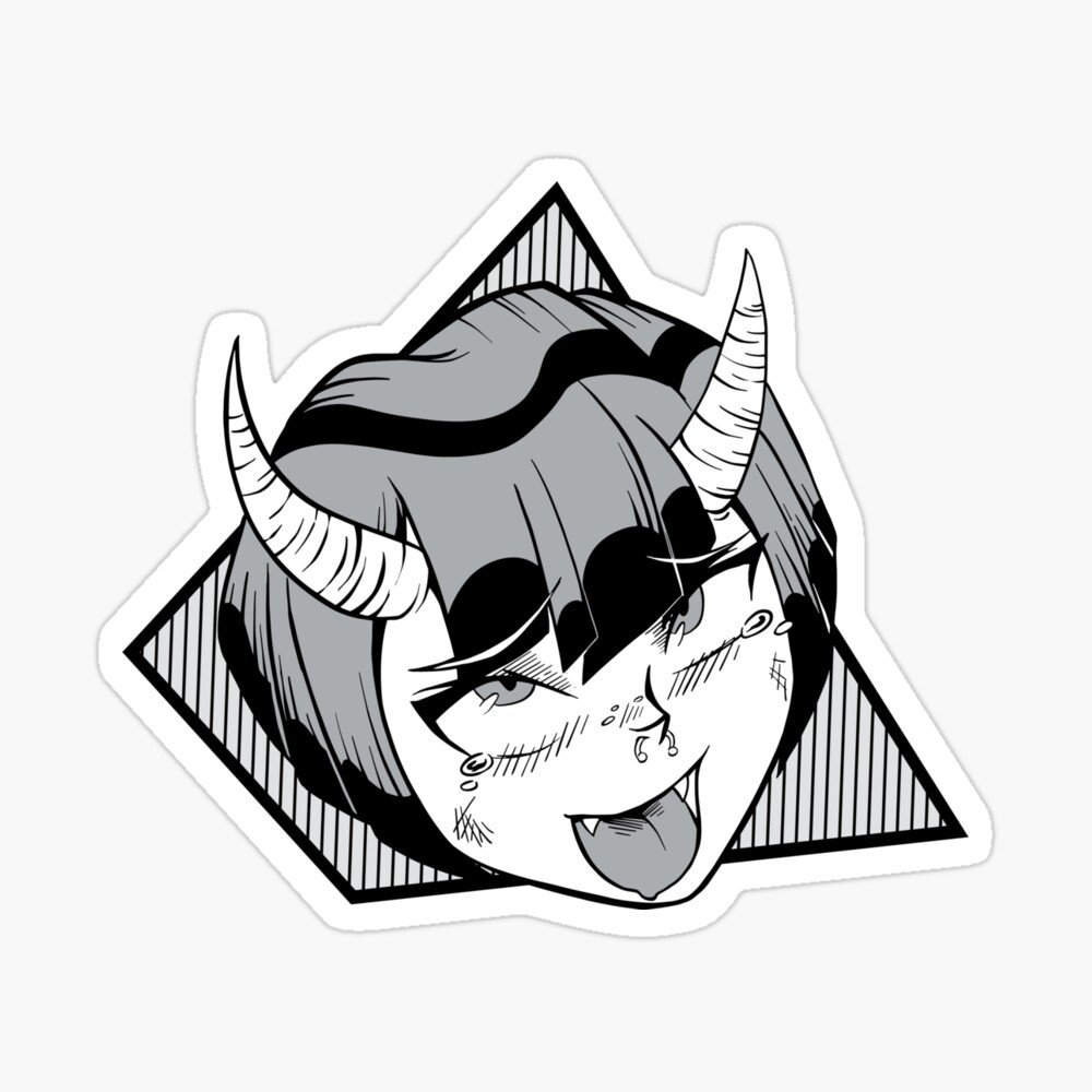 Anime Demon Girl Pin By Omaxo Redbubble