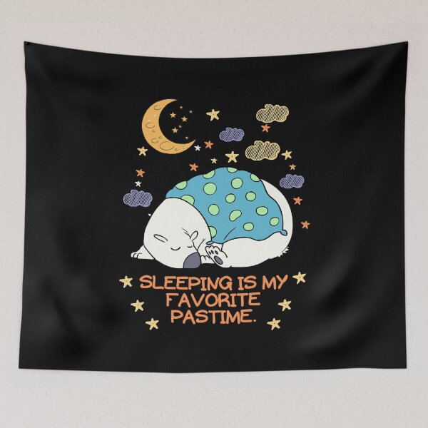 Item preview, Cute Baby Picture Polar Bear Sleeping Favorite Pastime designed and sold by havefun43.