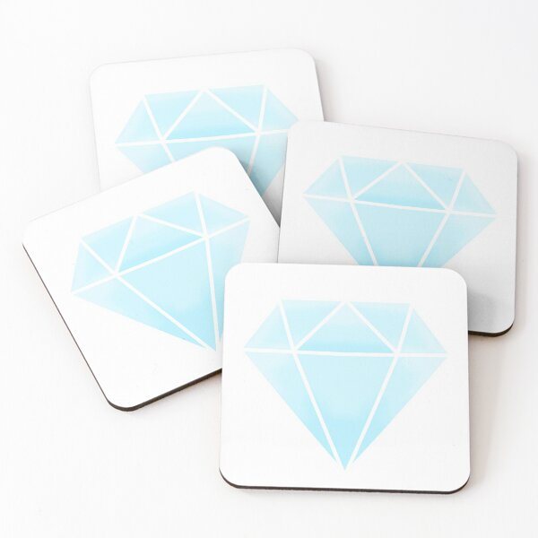 Item preview, Blue geometric diamond designed and sold by Pastel-PaletteD.