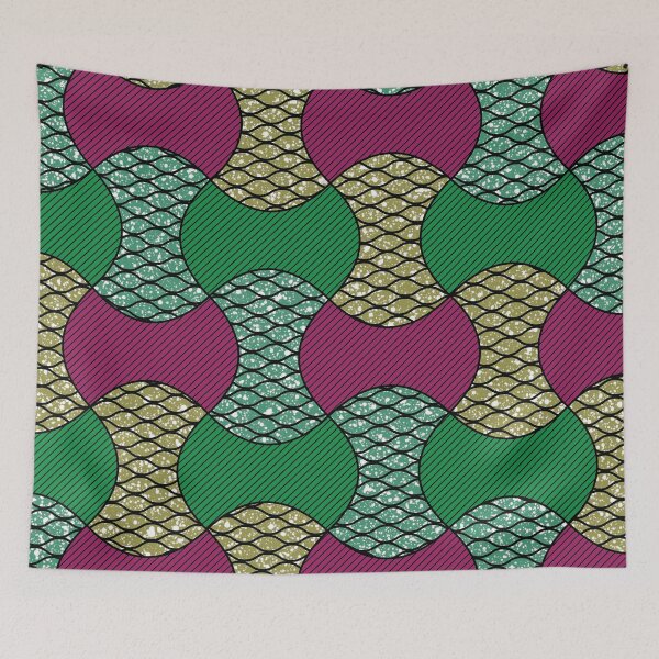 Item preview, Afro Ankara Wax Print 3 designed and sold by hellcom.