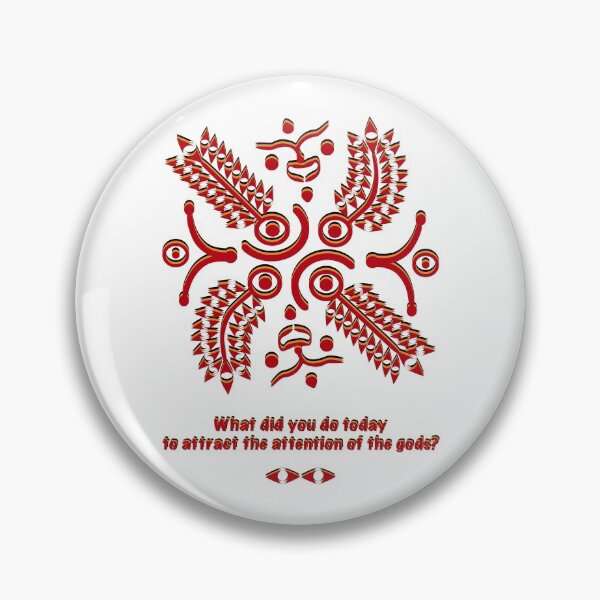 Item preview, What did you do today to attract the attention of the gods? designed and sold by Motes of the Gleam.
