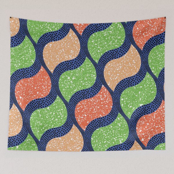 Item preview, Afro Ankara Wax Print 4 designed and sold by hellcom.