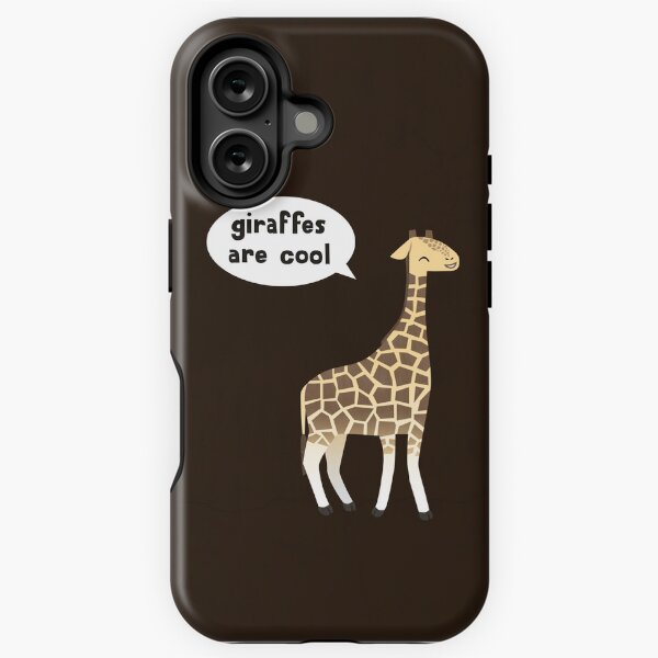 Giraffes are cool iPhone Tough Case