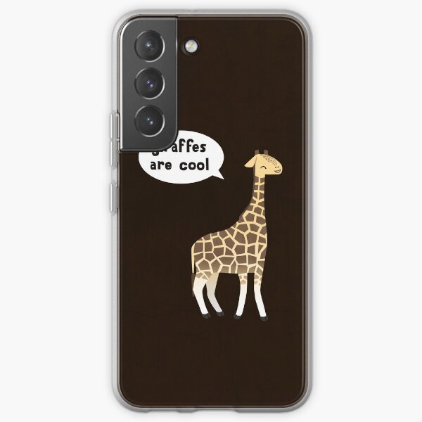 Giraffes are cool Samsung Galaxy Soft Case