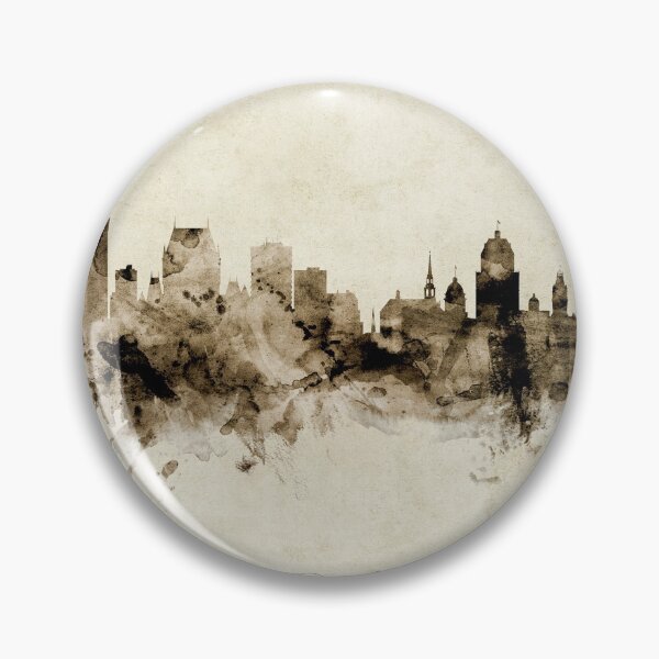 Item preview, Quebec Canada Skyline designed and sold by ArtPrints.