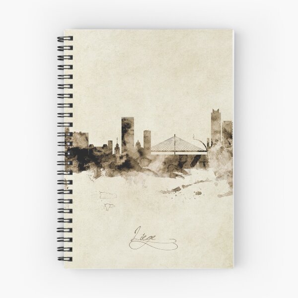 Item preview, Liege Belgium Skyline designed and sold by ArtPrints.