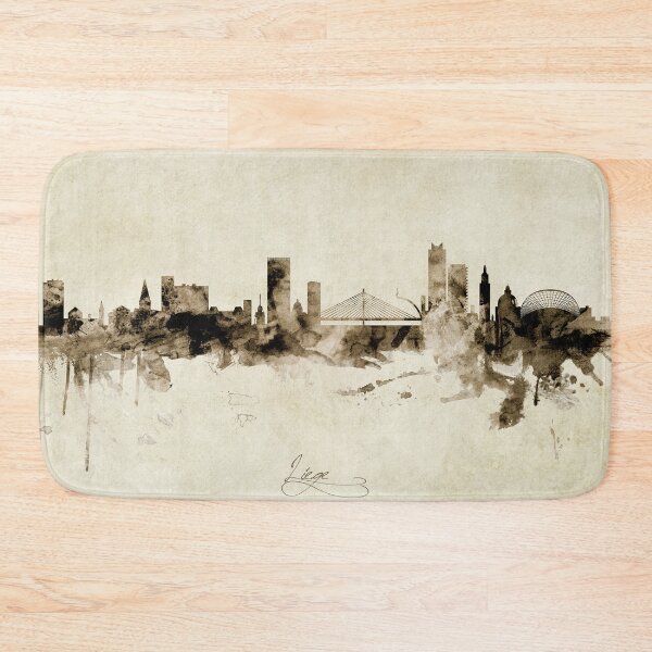 Item preview, Liege Belgium Skyline designed and sold by ArtPrints.