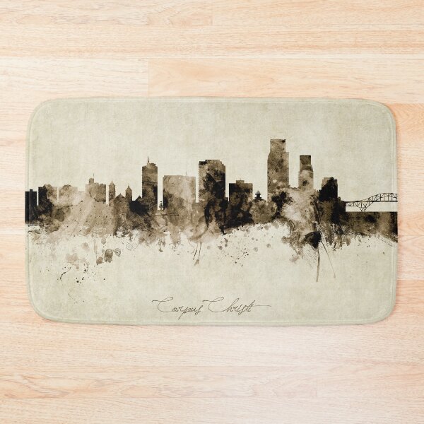 Item preview, Corpus Christi Texas Skyline designed and sold by ArtPrints.
