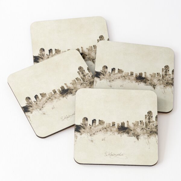 Item preview, Wilmington Delaware Skyline designed and sold by ArtPrints.