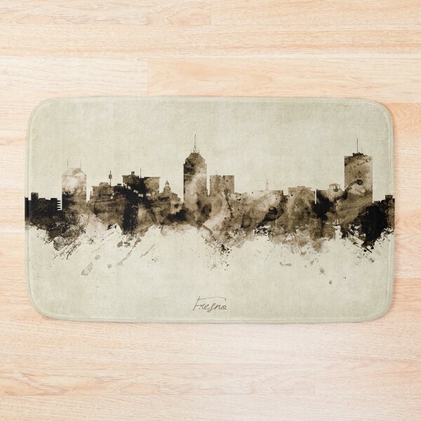 Item preview, Fresno California Skyline designed and sold by ArtPrints.