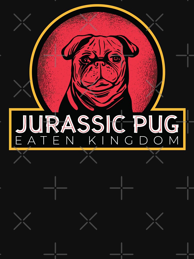 jurassic pug t shirt