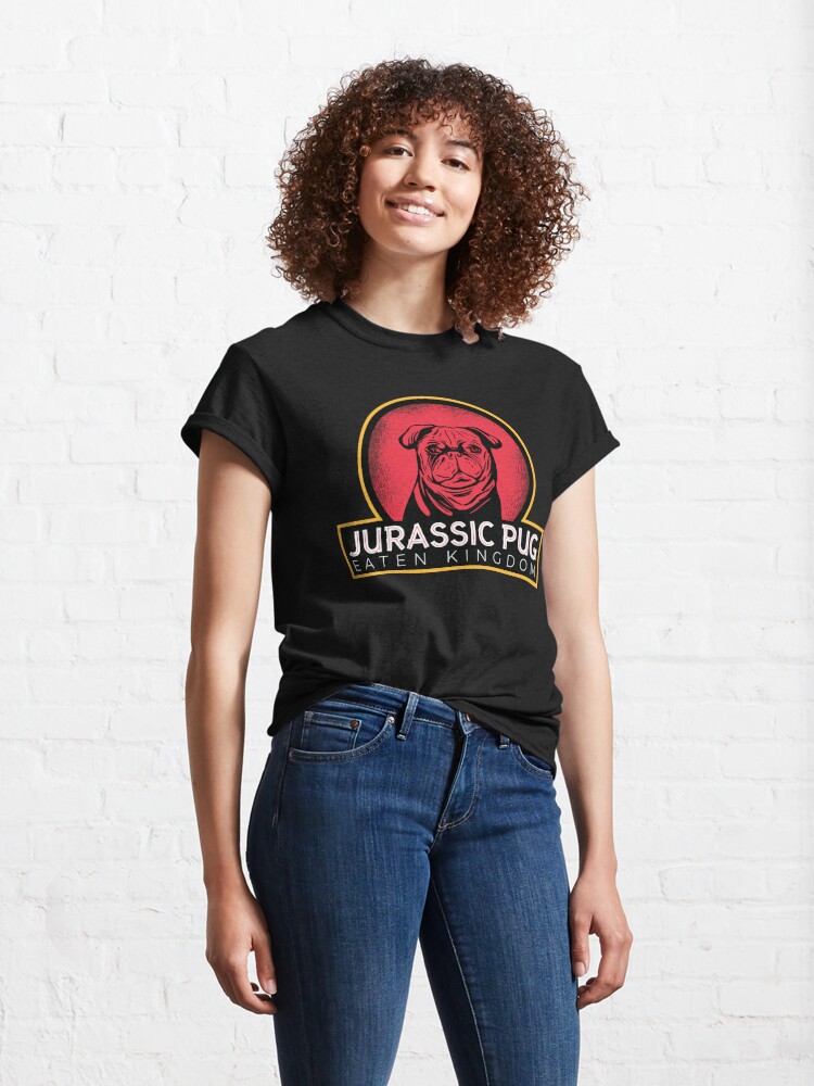 jurassic pug t shirt