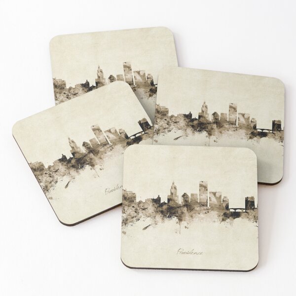 Item preview, Providence Rhode Island Skyline designed and sold by ArtPrints.