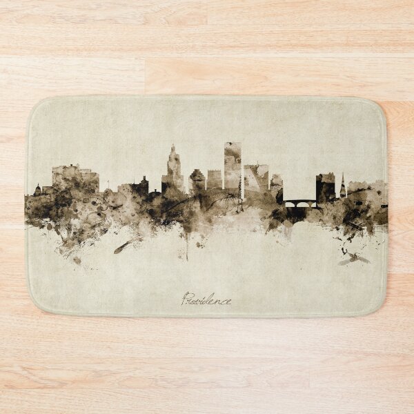 Item preview, Providence Rhode Island Skyline designed and sold by ArtPrints.