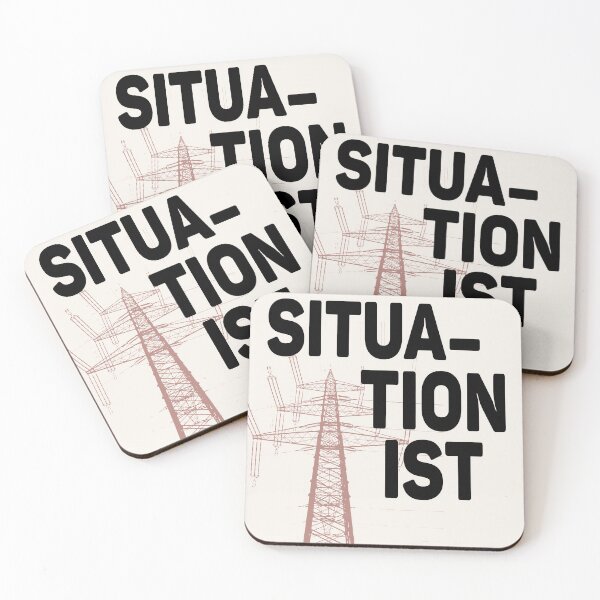 Item preview, Paris Revolt, May 68: 'SITUATIONIST': Black Text and Pylon Image on Cream designed and sold by Day Chapman.