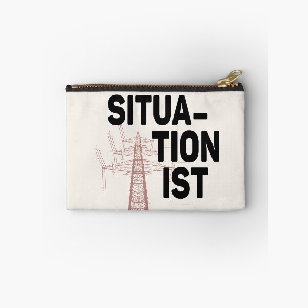 Item preview, Paris Revolt, May 68: 'SITUATIONIST': Black Text and Pylon Image on Cream designed and sold by Day Chapman.