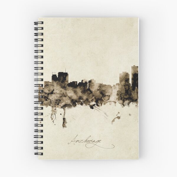 Item preview, Anchorage Alaska Skyline designed and sold by ArtPrints.