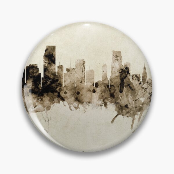 Item preview, Miami Florida Skyline designed and sold by ArtPrints.