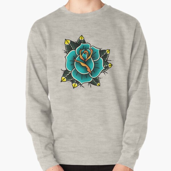 Rose Old School II Pullover Sweatshirt