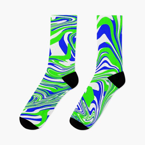 Item preview, Blue Green Abstract Swirl Design designed and sold by Meliafroggy.