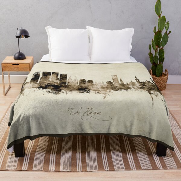 Item preview, The Hague Netherlands Skyline designed and sold by ArtPrints.