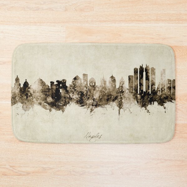 Item preview, Naples Italy Skyline designed and sold by ArtPrints.