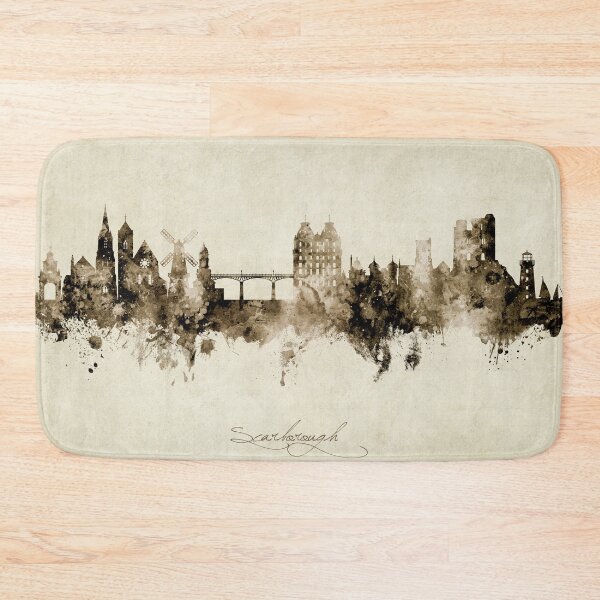 Item preview, Scarborough England Skyline designed and sold by ArtPrints.