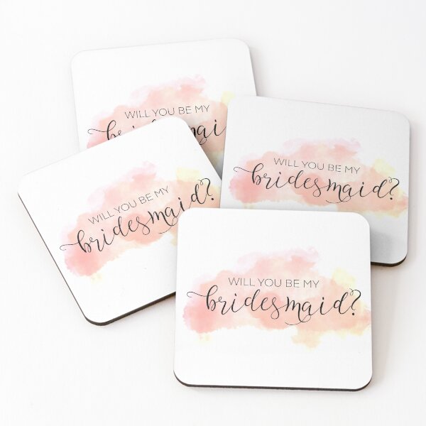 Item preview, Will you be my bridesmaid? designed and sold by Atouchofsparkle.