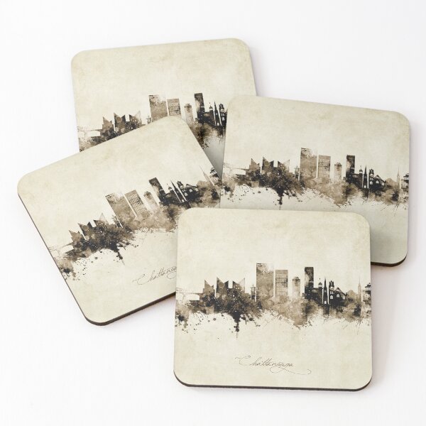 Item preview, Chattanooga Tennessee Skyline designed and sold by ArtPrints.