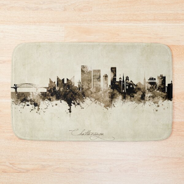 Item preview, Chattanooga Tennessee Skyline designed and sold by ArtPrints.