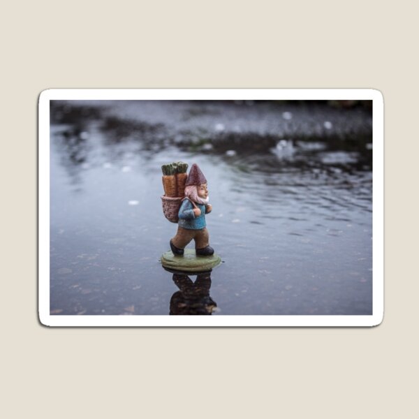 Rainy Day Gnome Magnet