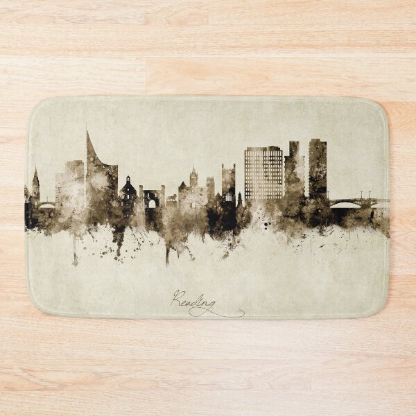 Artikelvorschau, Reading England Skyline entworfen und verkauft von ArtPrints.