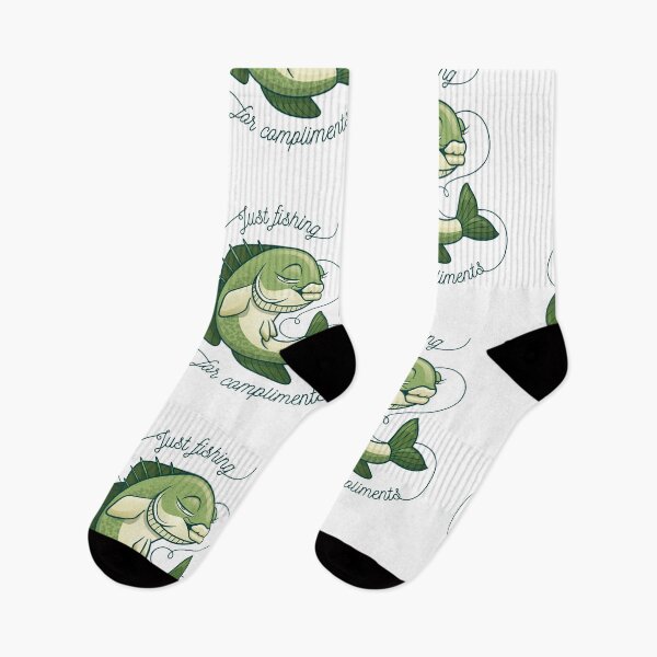 Item preview, Only fish for compliments designed and sold by Frergo.