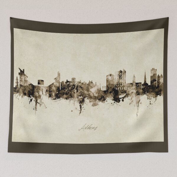 Item preview, Athens Georgia Skyline designed and sold by ArtPrints.