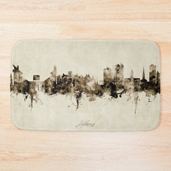 Item preview, Athens Georgia Skyline designed and sold by ArtPrints.