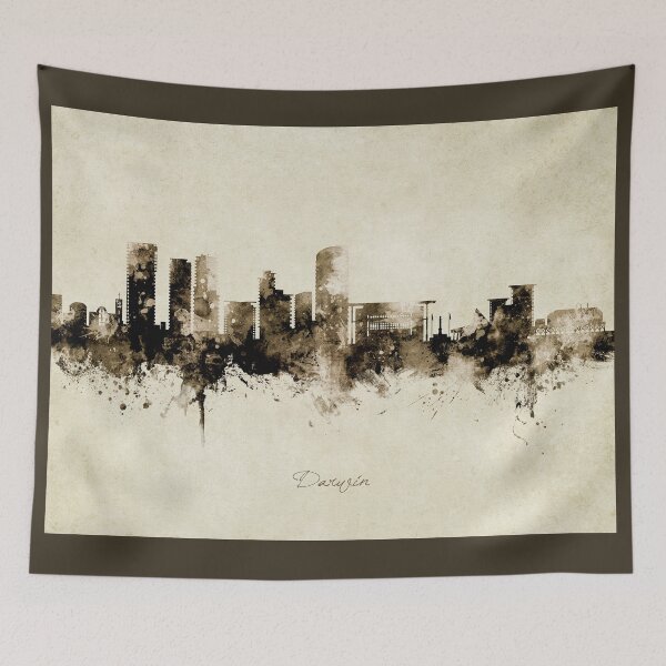 Item preview, Darwin Australia Skyline designed and sold by ArtPrints.