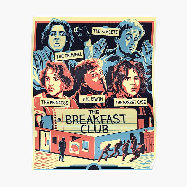 The breakfast club Poster