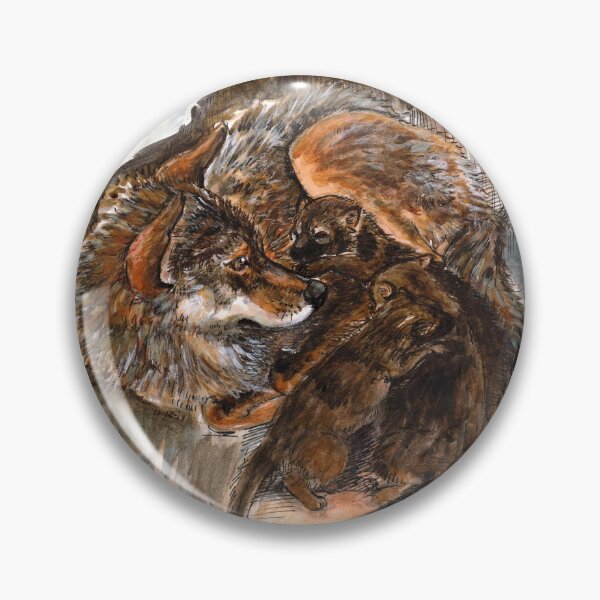Item preview, Iberian Wolf Mom designed and sold by belettelepink.