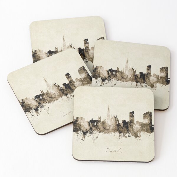 Item preview, Limerick Ireland Skyline designed and sold by ArtPrints.